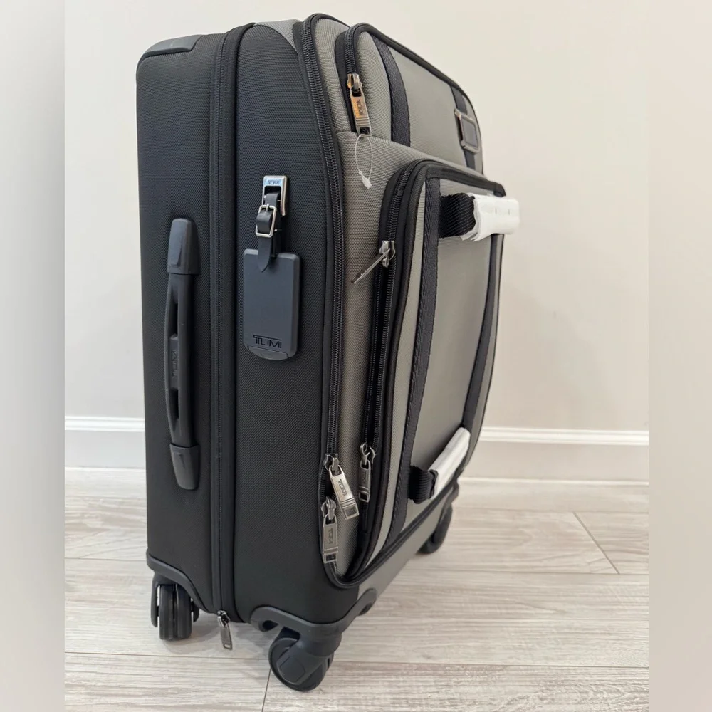 TUMI Merge International Front Lid 4 Wheeled Carry-On Suitcase